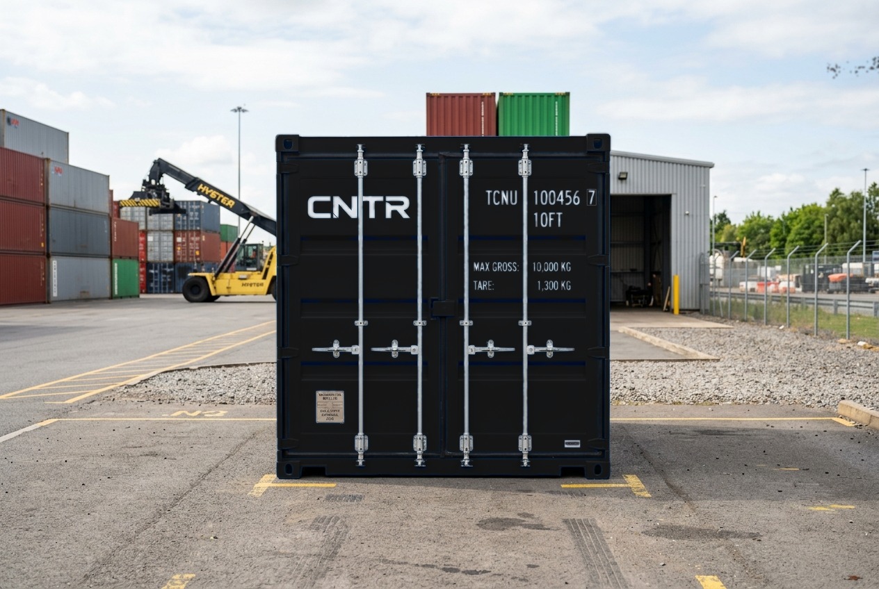 10ft New Container - Custom Black