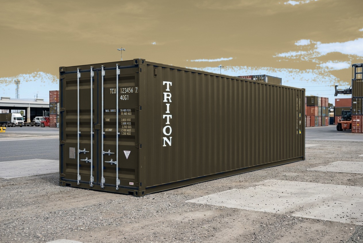 40ft standard shipping container