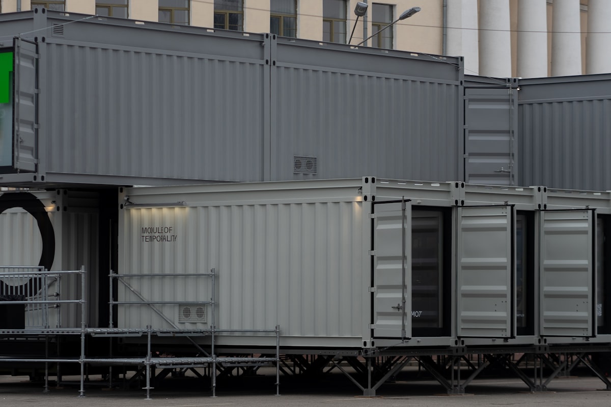 20ft Double Door Container